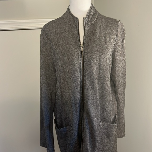 Eileen Fisher long jacket M - Picture 4 of 6